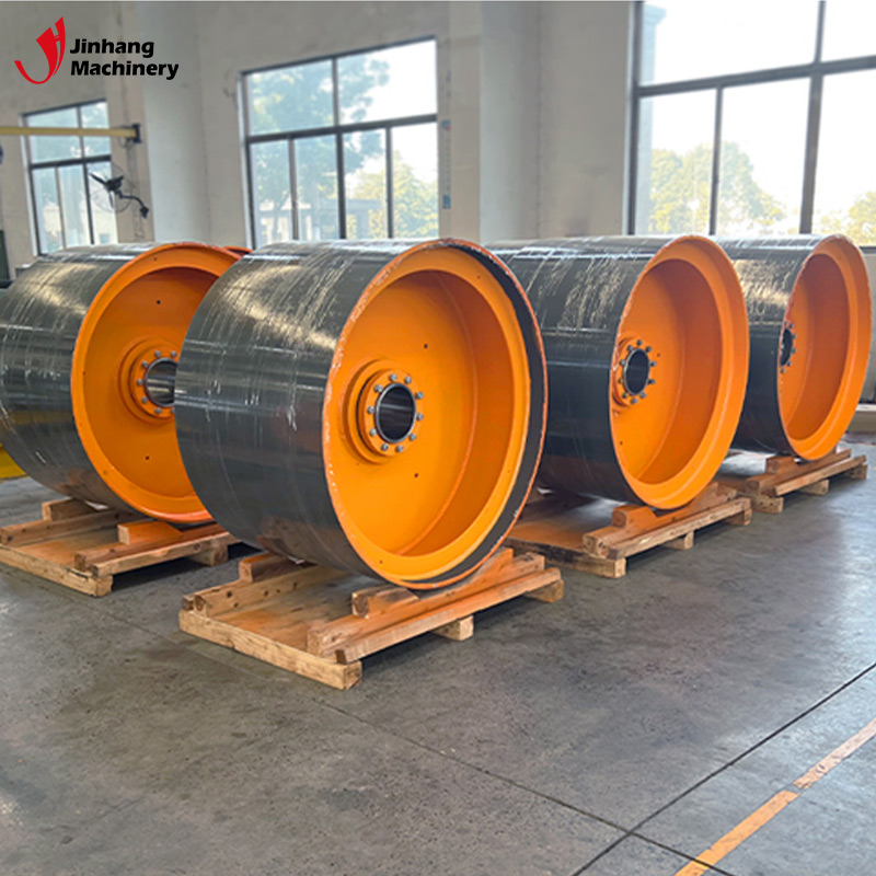 Tungsten carbid belagt rulle